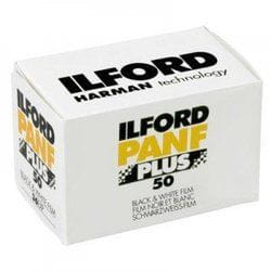 Ilford 1707768 pellicule noir et blanc 36 clichés
