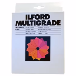 Ilford 1762640, 15,2 cm, Filtre de caméra de contraste, 12 pièce(s)