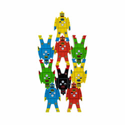 Schylling Wooden Stacking Robots