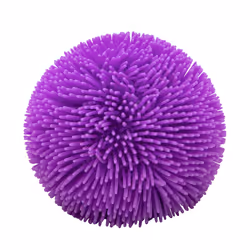 Schylling Nee Doh Shaggy NeeDoh, Balle anti-stress, 3 an(s), Couleurs assorties