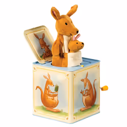 Schylling Kangaroo, Emballage surprise, Multicolore, Enfant, unisexe, 1,5 an(s), 152,4 mm