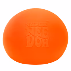 Schylling Nee Doh Super NeeDoh, Balle anti-stress, 3 an(s), Couleurs assorties