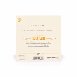 D'Addario EJ64 corde d'instrument de musique 4 pièce(s) Acier Tympanon