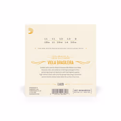 D'Addario EJ82B corde d'instrument de musique 10 pièce(s) Acier Alto