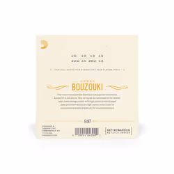 D'Addario EJ97 corde d'instrument de musique 8 pièce(s) Acier Bouzouki