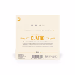 D'Addario EJ98 corde d'instrument de musique 4 pièce(s) Nylon Cuatro
