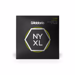 D'Addario NYXL1156 corde d'instrument de musique Electrique 6 pièce(s) Acier Guitare
