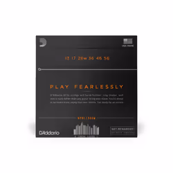 D'Addario NYXL1356W corde d'instrument de musique Electrique 6 pièce(s) Guitare