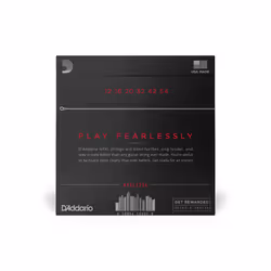 D'Addario NYXL1254 corde d'instrument de musique Electrique 6 pièce(s) Acier Guitare