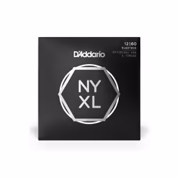 D'Addario NYXL1260 corde d'instrument de musique Electrique 6 pièce(s) Acier Guitare