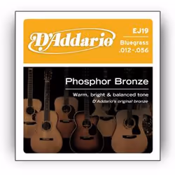 D'Addario EJ19, Guitare, Acier, Acoustique, 6 pièce(s)