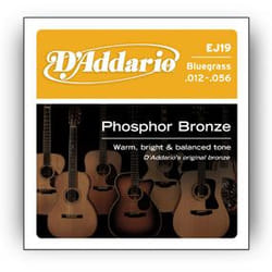 D'Addario EJ19 corde d'instrument de musique Acoustique 6 pièce(s) Acier Guitare