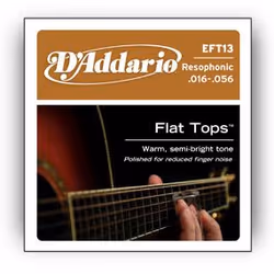 D'Addario EFT13, Guitare, Acier, Acoustique, 6 pièce(s)