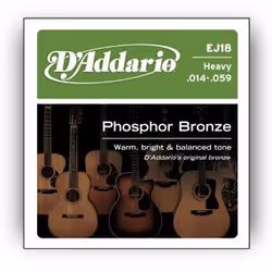 D'Addario EJ18, Guitare, Acier, Acoustique, 6 pièce(s)