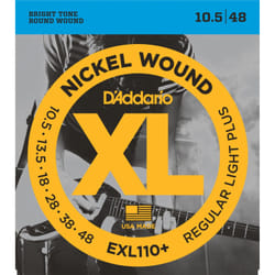 D'Addario EXL110+ corde d'instrument de musique Electrique 6 pièce(s) Acier Guitare