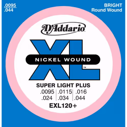 D'Addario EXL120+, Guitare, Acier, Electrique, 6 pièce(s)