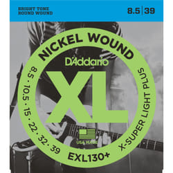 D'Addario EXL130+ corde d'instrument de musique Electrique 6 pièce(s) Acier Guitare
