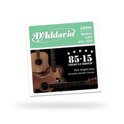 D'Addario EZ920 corde d'instrument de musique Acoustique 6 pièce(s) Acier Guitare