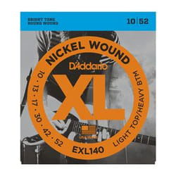 D'Addario EXL140 corde d'instrument de musique Electrique 6 pièce(s) Acier Guitare