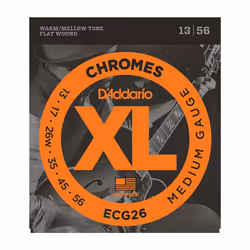 D'Addario ECG26, Guitare, Chrome, Electrique, 6 pièce(s)