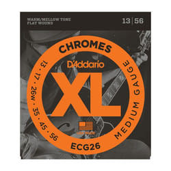 D'Addario ECG26 corde d'instrument de musique Electrique 6 pièce(s) Chrome Guitare