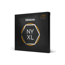 D'Addario NYXL1059 corde d'instrument de musique Electrique 7 pièce(s) Acier Guitare