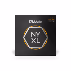 D'Addario NYXL1059 corde d'instrument de musique Electrique 7 pièce(s) Acier Guitare