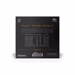 D'Addario NYXL1059 corde d'instrument de musique Electrique 7 pièce(s) Acier Guitare