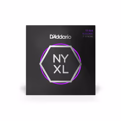 D'Addario NYXL1164 corde d'instrument de musique Electrique 7 pièce(s) Acier Guitare