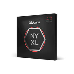D'Addario NYXL1074 corde d'instrument de musique Electrique 8 pièce(s) Acier Guitare