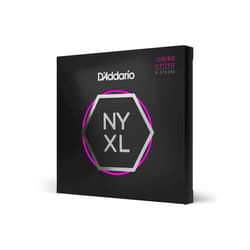 D'Addario NYXL0980 corde d'instrument de musique Electrique 8 pièce(s) Acier Guitare