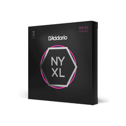 D'Addario NYXL0942-3P corde d'instrument de musique Electrique 6 pièce(s) Acier Guitare