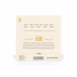 D'Addario EJ95A corde d'instrument de musique 11 pièce(s) Nylon