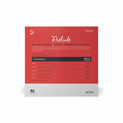 D'Addario J1010 4/4M corde d'instrument de musique Classique 4 pièce(s) Acier Violon