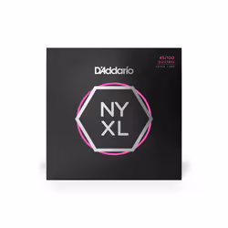 D'Addario NYXL45100SL corde d'instrument de musique Électrique/Basse 4 pièce(s) Acier Guitare