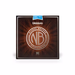 D'Addario NB1253 corde d'instrument de musique Acoustique 6 pièce(s) Bronze phosphoreux Guitare