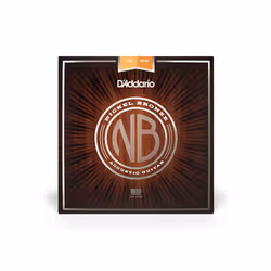 D'Addario NB1256 corde d'instrument de musique Acoustique 6 pièce(s) Bronze phosphoreux Guitare