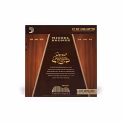 D'Addario NB1256 corde d'instrument de musique Acoustique 6 pièce(s) Bronze phosphoreux Guitare