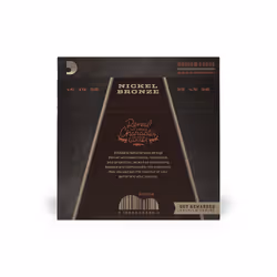 D'Addario NB1656 corde d'instrument de musique Acoustique 6 pièce(s) Bronze phosphoreux Guitare