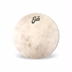 Evans Claftone, Caisse claire, Peau de frappe, Blanc, 1 pièce(s), 381 mm