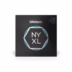 D'Addario NYXL1138PS corde d'instrument de musique Electrique 10 pièce(s) Acier Guitare