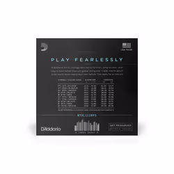 D'Addario NYXL1138PS corde d'instrument de musique Electrique 10 pièce(s) Acier Guitare