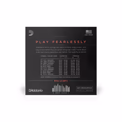 D'Addario NYXL1238PS corde d'instrument de musique Electrique 10 pièce(s) Acier Guitare