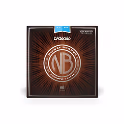 D'Addario NB1252BT corde d'instrument de musique Acoustique 6 pièce(s) Bronze phosphoreux Guitare