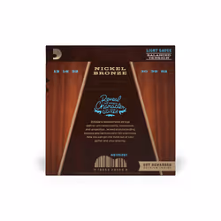 D'Addario NB1252BT corde d'instrument de musique Acoustique 6 pièce(s) Bronze phosphoreux Guitare