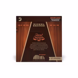 D'Addario NB13556BT corde d'instrument de musique Acoustique 6 pièce(s) Bronze phosphoreux Guitare