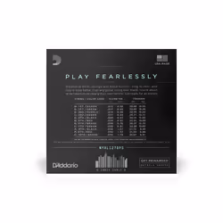 D'Addario NYXL1270PS corde d'instrument de musique Electrique 10 pièce(s) Acier Guitare