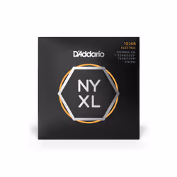 D'Addario NYXLS1046 corde d'instrument de musique Electrique 6 pièce(s) Acier Guitare