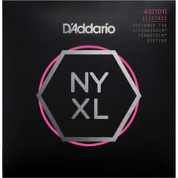 D'Addario NYXLS45100 corde d'instrument de musique Basse 4 pièce(s) Acier Guitare