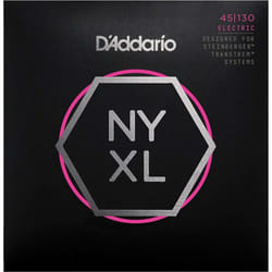 D'Addario NYXLS45130 corde d'instrument de musique Basse 5 pièce(s) Acier Guitare
